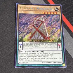 YUGIOH QLIPHORT MONOLITH SECE-EN020 1ST SECRET (NM) - Image 2