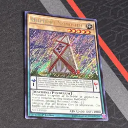 YUGIOH QLIPHORT MONOLITH SECE-EN020 1ST SECRET (NM) - Image 5