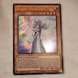 Yugioh Card TCG Silent Magician DPRP-EN002 Ultra Rare Holo 1st Edition NM - Image 1