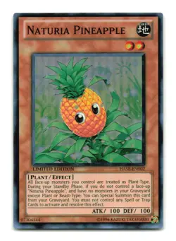 Naturia Pineapple - HASE-EN002 Limited Edition Super Rare - YuGiOh-LP - Image 1