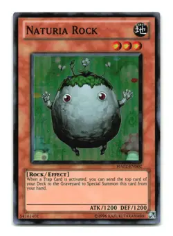 Naturia Rock - HA02-EN002 Super Rare - YuGiOh-LP - Image 1