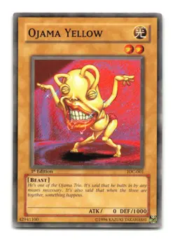 Ojama Yellow - IOC-001 1st Edition - YuGiOh-LP - Image 1