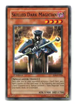 Skilled Dark Magician - SD6-EN006 1st Edition - YuGiOh-LP - Image 1