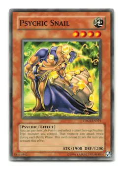 Psychic Snail - TDGS-EN021 - YuGiOh-LP - Image 1
