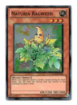Naturia Ragweed - HA04-EN050 Super Rare - YuGiOh-LP - Image 1