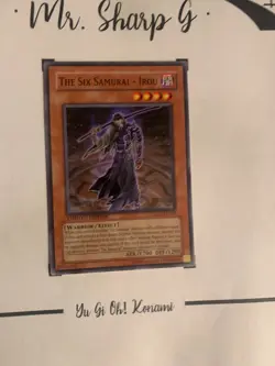 THE SIX SAMURAI - IROU -LIMITED EDITION GLD2-EN022 ENGLISH Yu-Gi-Oh! CARD COMMON - Image 3