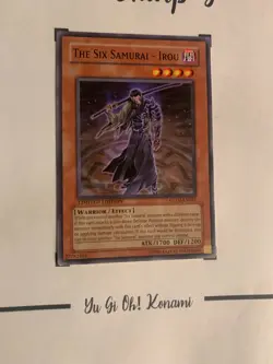THE SIX SAMURAI - IROU -LIMITED EDITION GLD2-EN022 ENGLISH Yu-Gi-Oh! CARD COMMON - Image 4