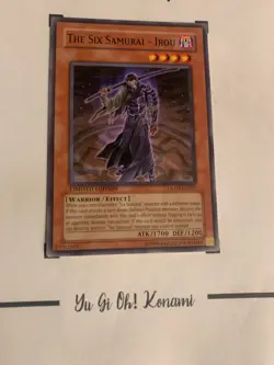 THE SIX SAMURAI - IROU -LIMITED EDITION GLD2-EN022 ENGLISH Yu-Gi-Oh! CARD COMMON - Image 5