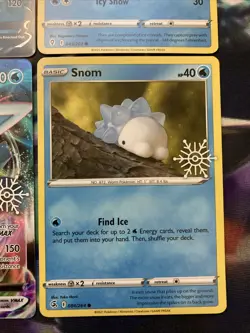 Pokemon 2023 Holiday Calendar Snowflake Stamp Promo Cards - Complete Set of 8 - Image 2