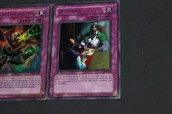 Yugioh Card Lot MP-HP 1st Edition Ultra Rare Chain Destruction & Ceasefire PSV - Image 3