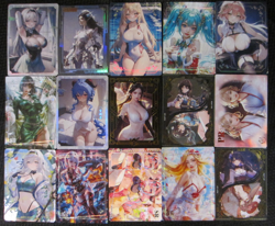 Goddess Story spicy Waifu 15 card Lot SR UR SSR MR SP - Image 1