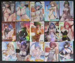 Goddess Story spicy Waifu 15 card Lot SR UR SSR MR SP - Image 1