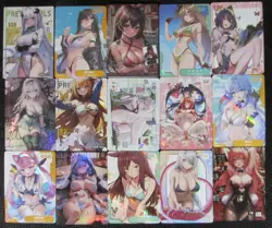 Goddess Story spicy Waifu 15 card Lot SR UR SSR MR SP - Image 1