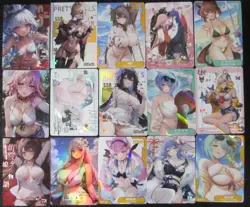 Goddess Story spicy Waifu 15 card Lot SR UR SSR MR SP - Image 1