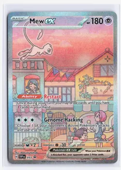 Mew ex - Promo Pokemon TCG SV: Scarlet & Violet Promo Cards 053 NM - Image 1