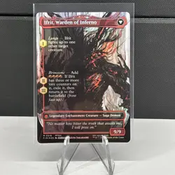 FOIL CLIVE, IFRIT'S DOMINANT (BORDERLESS) (318) Final Fantasy FIN Magic MTG CARD - Image 5