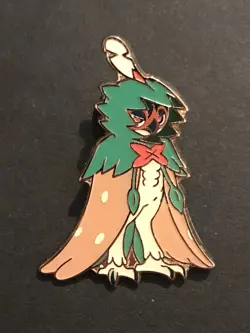 Decidueye Pokemon Pin Badge Metal Enamel 2017 From Card Box Collection - Image 1