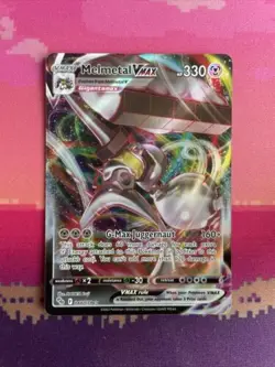 Pokemon Card Melmetal VMAX 048/078 Ultra Rare Pokemon Go Near Mint - Image 1