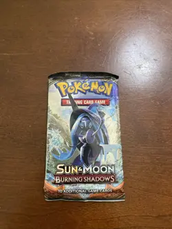 Pokemon TCG: Sun & Moon-Burning Shadows Booster Pack (10 Cards) 820650802300 - Image 1