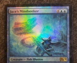 Jace's Mindseeker FOIL Magic 2014 / M14 PLD Blue Rare MAGIC MTG CARD (DS3D1C6) - Image 3