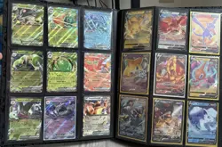 246 Pokemon TCG Card Collection Binder: VStars, VMAXs, EX, Etc - Image 1