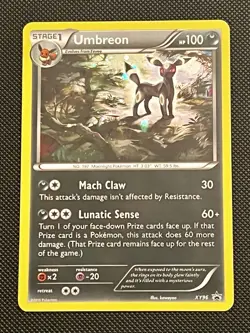 Pokemon TCG Umbreon XY96 XY Black Star Promo Holo Foil Card - Image 1