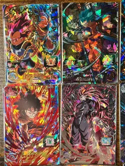 Bandai Super Dragon Ball Heroes Lots of DAMAGED cards -18 UR&6 SECRET cards- - Image 2