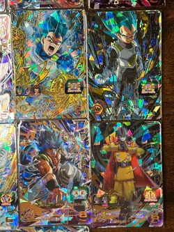 Bandai Super Dragon Ball Heroes Lots of DAMAGED cards -18 UR&6 SECRET cards- - Image 5