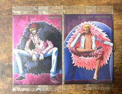 PREORDER Corazon & Doflamingo Holo Japanese One Piece Wafer Cards Sealed - Image 1