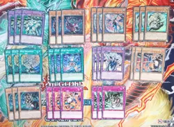 Yugiioh! Dracotail Complete Deck Core 33 Cards JUSH-EN NM - Image 1