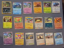 250 card lot Pokemon holographic cards rare holo reverse huge savings pack fresh - Image 4