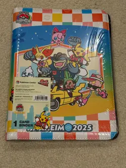 Pokemon World Championships 2025 Anaheim 360 Binder Pokemon Center Exclusive - Image 1