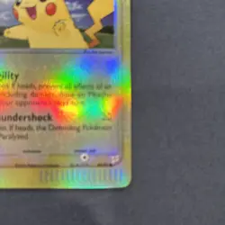Pikachu E Reader Reverse Holo 43/95 Magma Vs Aqua Ex 2004 Team Vintage Pokemon - Image 2
