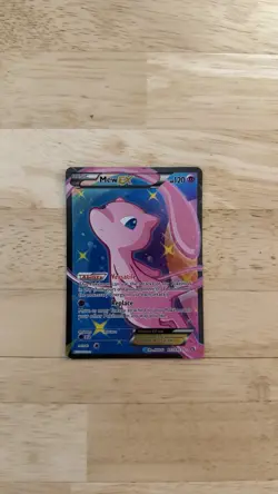 Pokemon Mew EX Legendary Treasures Full Art Holo Radiant Collection RC24/RC25 - Image 1