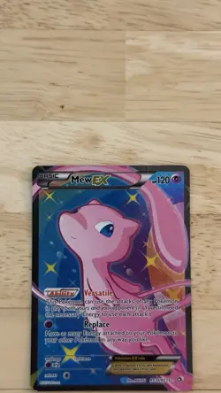 Pokemon Mew EX Legendary Treasures Full Art Holo Radiant Collection RC24/RC25 - Image 2