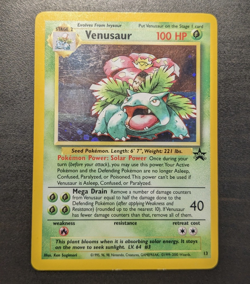Venusaur Black Star Promo #13 Holo - Pokemon Wizards Of The Coast WotC - LP - Image 1