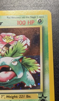 Venusaur Black Star Promo #13 Holo - Pokemon Wizards Of The Coast WotC - LP - Image 3