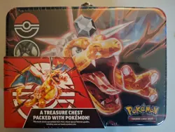 Pokemon Charizard Collectors Chest and Houndoom Battle Deck - Image 1