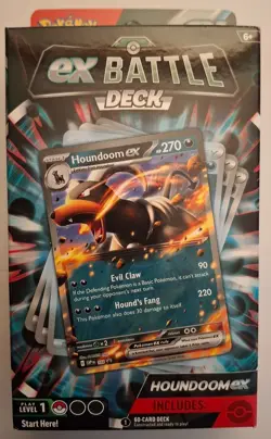 Pokemon Charizard Collectors Chest and Houndoom Battle Deck - Image 3
