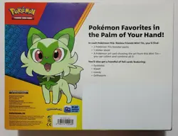 Pokemon 5 Mini Tin Premium Set and additional Booster Pack - Image 2