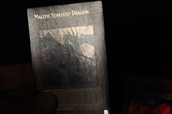 2x Yugioh Card Lot PL-DMG Limited Ed. Ultra Rare Malefic Stardust Dragon JUMP - Image 3