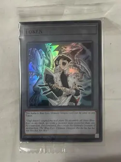 Yu-Gi-Oh! Token TKN5-EN017 Kaiba Blue-Eyes Ultimate Dragon; Sealed; Near Mint - Image 1
