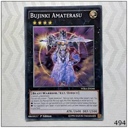 Bujinki Amaterasu - WIRA-EN048 - Common 1st Edition Yugioh - Image 1