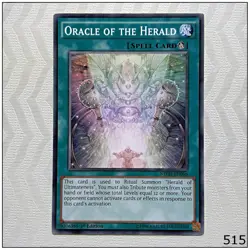 Oracle of the Herald - NECH-EN066 - Common 1st Edition Yugioh - Image 1
