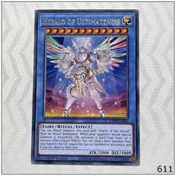 Herald of Ultimateness - GEIM-EN046 - Rare 1st Edition Yugioh - Image 1