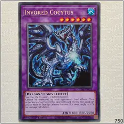 Invoked Cocytus - GEIM-EN055 - Rare 1st Edition Yugioh - Image 1