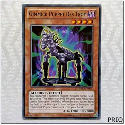 Gimmick Puppet Des Troy - PRIO-EN095 - Common Unlimited Yugioh - Image 1