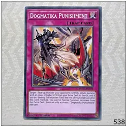 Dogmatika Punishment - ROTD-EN070 - Common 1st Edition Yugioh - Image 1