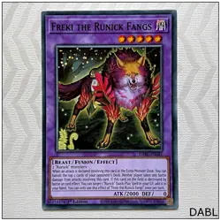 Freki the Runick Fangs - DABL-EN041 - Common 1st Edition Yugioh - Image 1