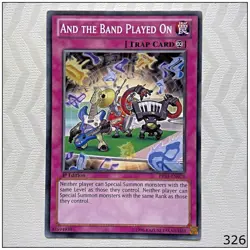 And the Band Played On - PRIO-EN079 - Common 1st Edition Yugioh - Image 1